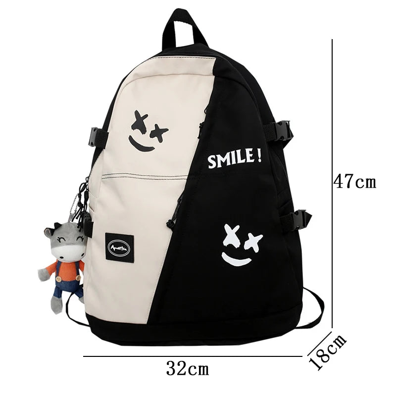 College School Bag Men Rucksack Big Backpack Winter Travel Bagpack Women Laptop
