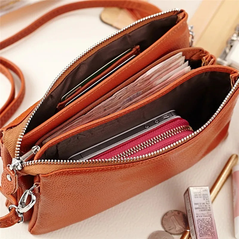 Women's Crossbody Bag Messenger Handbag Phone Purse