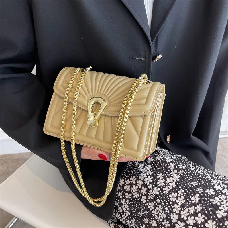 Crossbody Bags for Women Top Long Chain Single Shoulder Bags Sac Luxe Cc