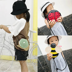 Ladies Baby Girl Animal Backpack Crossbody Clutch Purse Single Shoulder Bag