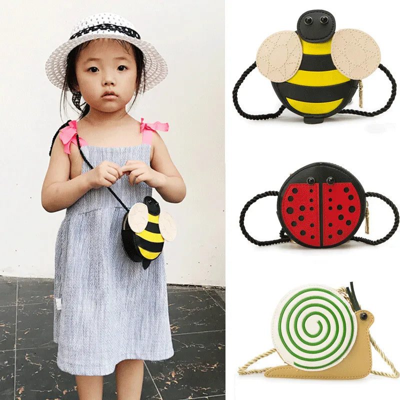 Ladies Baby Girl Animal Backpack Crossbody Clutch Purse Single Shoulder Bag