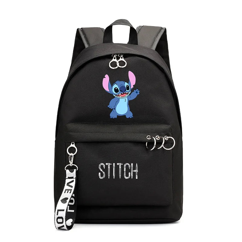 Stitch Backpack for Teenager School Bag Baby Cartoon Boys Girls
