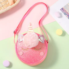 Unicorn Shoulder Bag Crossbody Wallet Handbag Coin Purse Kids Messenger Bag