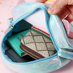 Unicorn Shoulder Bag Crossbody Wallet Handbag Coin Purse Kids Messenger Bag