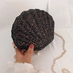Sequins Small Diamond Bag Shoulder Handbags Chain Crossbody Bags