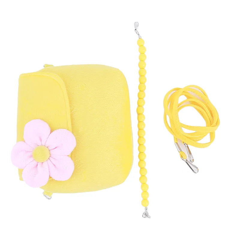Princess Flower Messenger Handbag Cute Purse