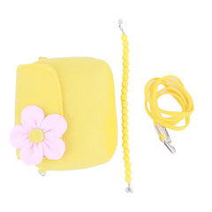 Princess Flower Messenger Handbag Cute Purse