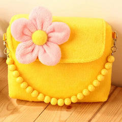 Princess Flower Messenger Handbag Cute Purse