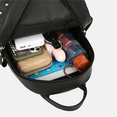 Women Leather Backpacks for Teenager Girls