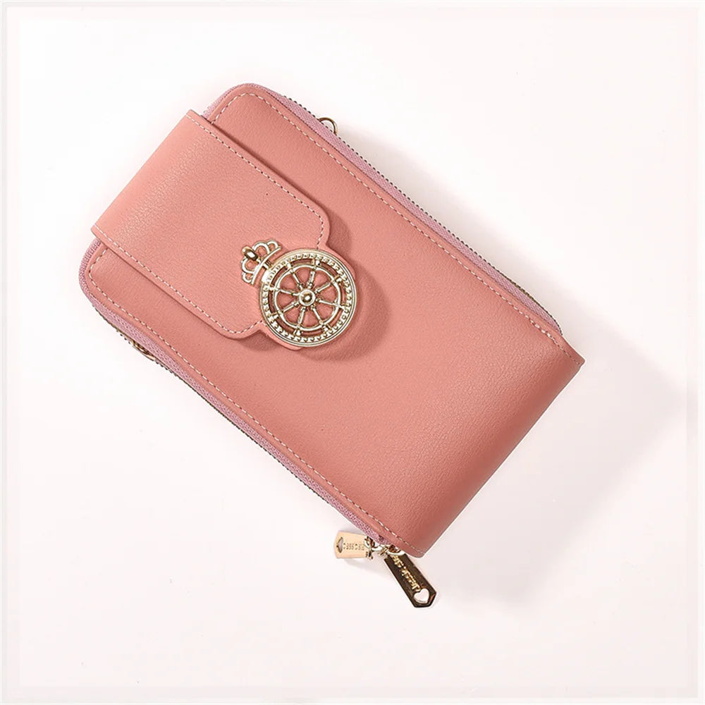 Touch Screen Mobile Phone Bag Wallet Purse Women Shoulder Bags