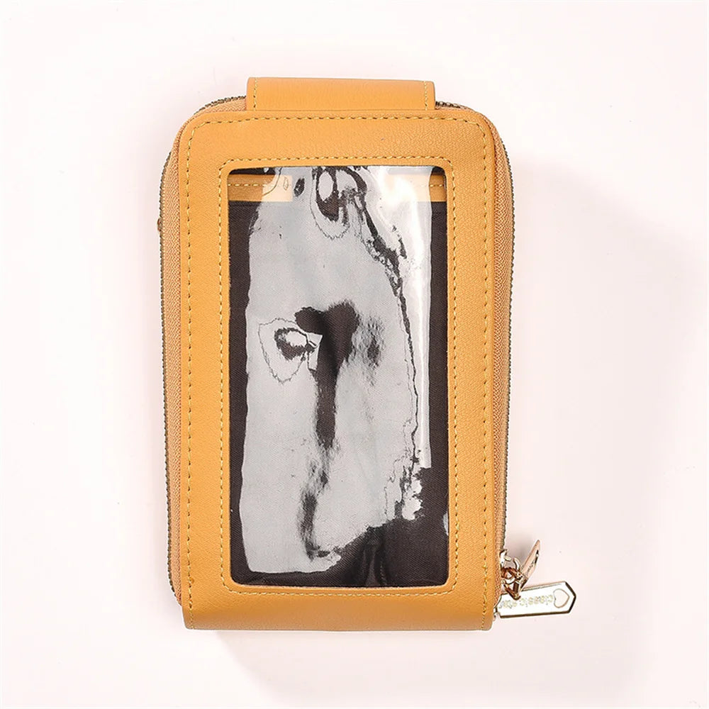 Touch Screen Mobile Phone Bag Wallet Purse Women Shoulder Bags