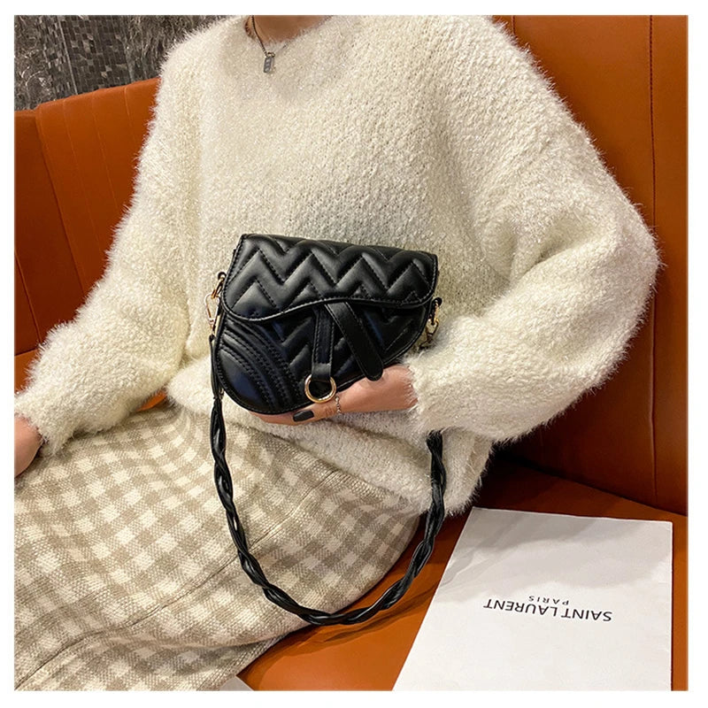 Women's Shoulder Bag Saddle Bag Messenger Cross Body Handbag