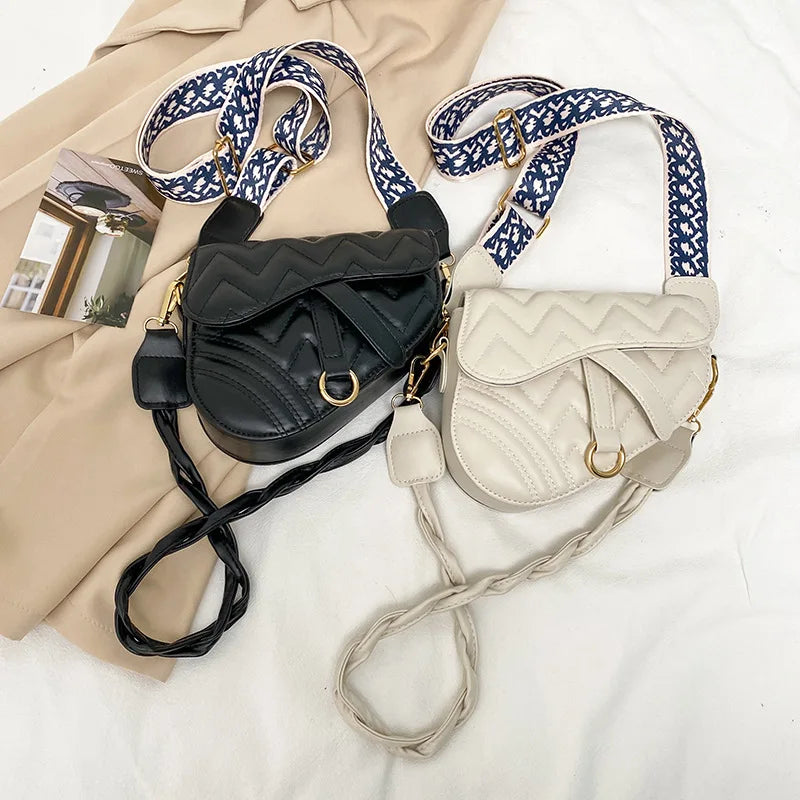Women's Shoulder Bag Saddle Bag Messenger Cross Body Handbag
