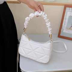 Plaid Crossbody Bag for Women Small Top Handle Bag