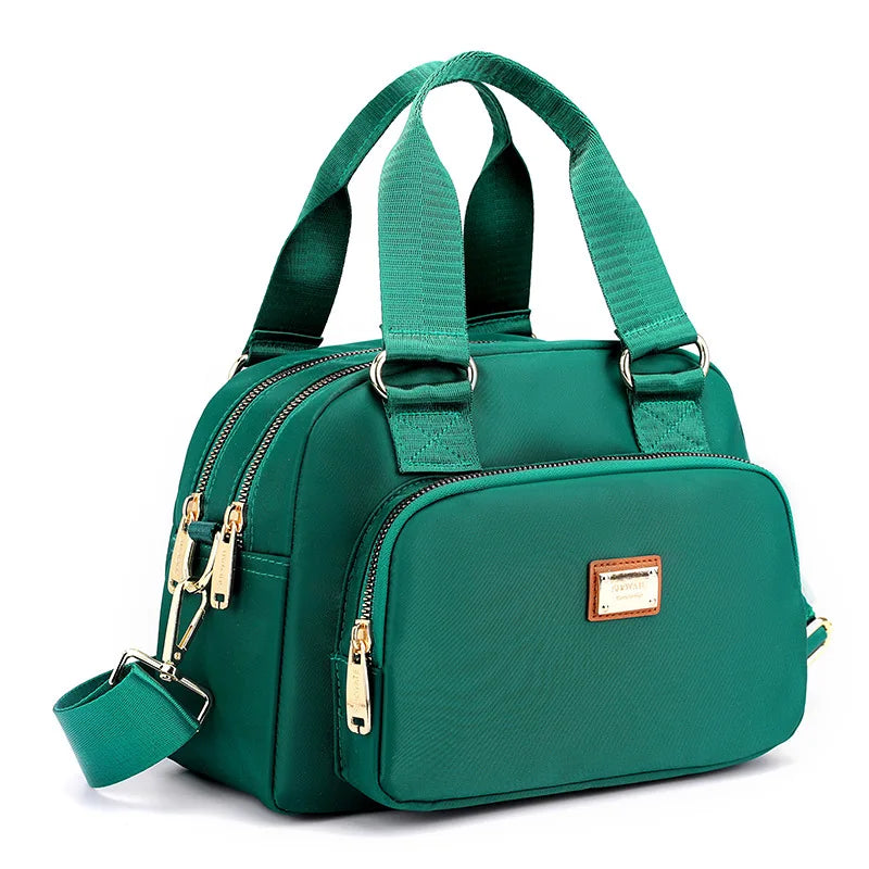 Women Nylon Waterproof Shoulder Bag Small Handbag Female CrossBody Daily Tote