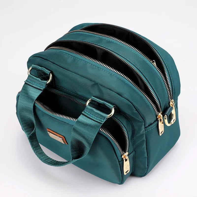 Women Nylon Waterproof Shoulder Bag Small Handbag Female CrossBody Daily Tote