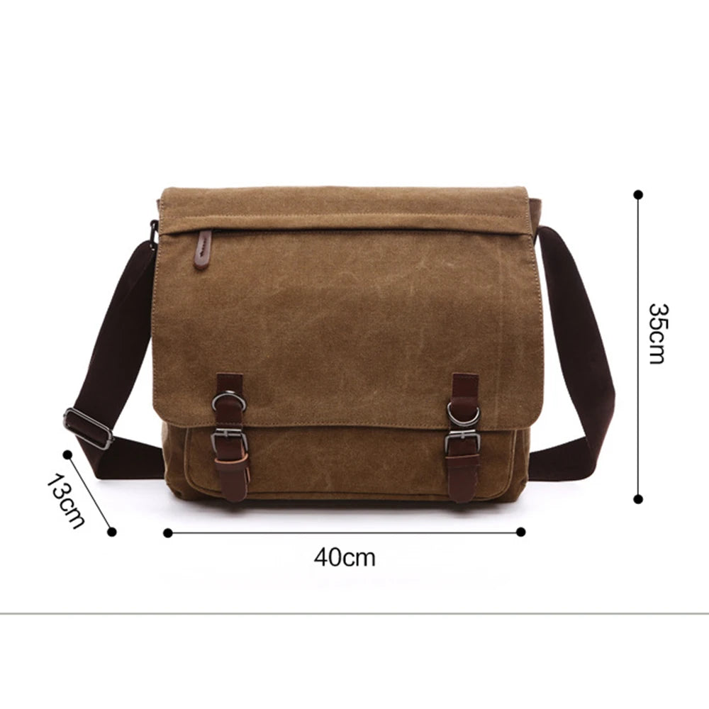 Personalized Name Men's Messenger Bag