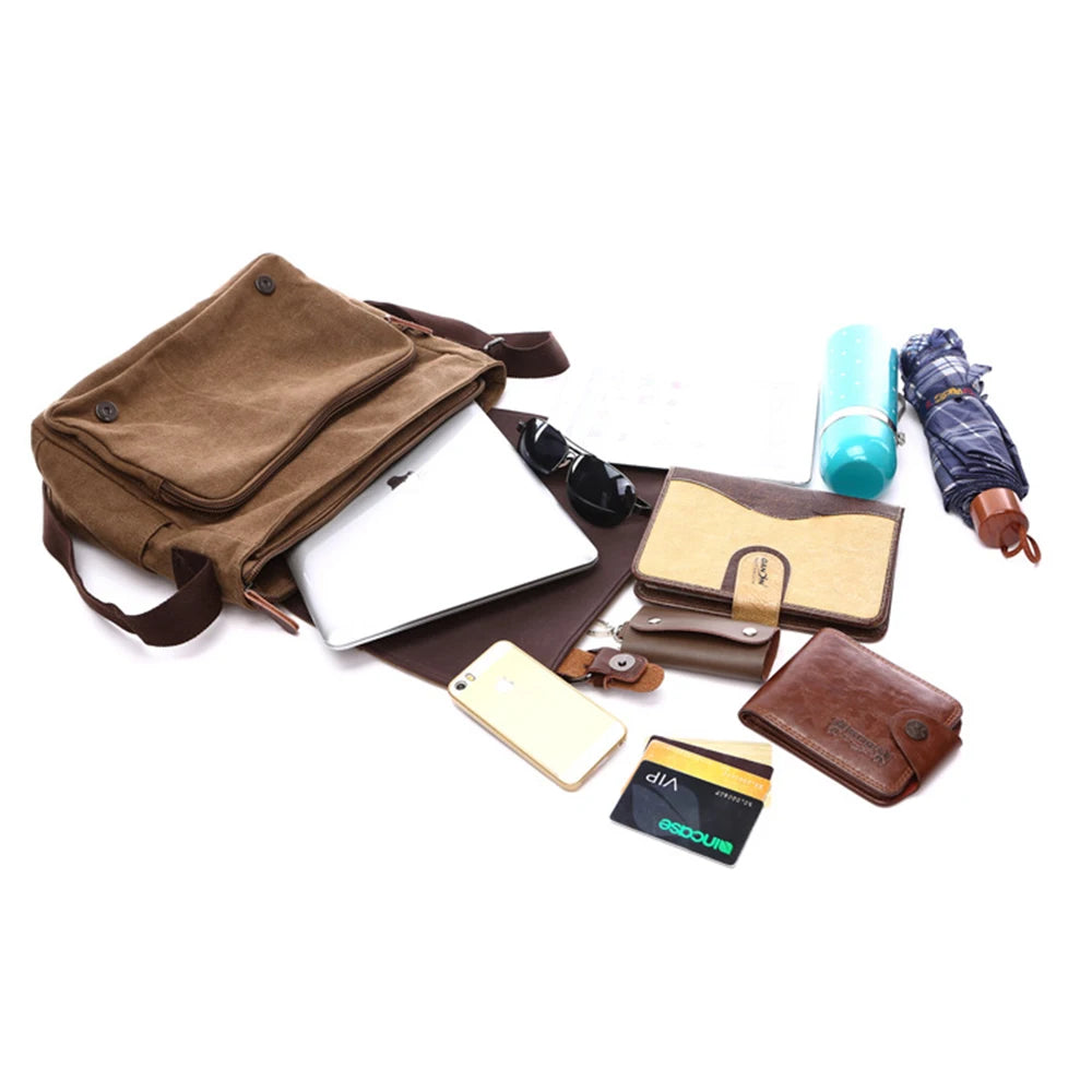 Personalized Name Men's Messenger Bag