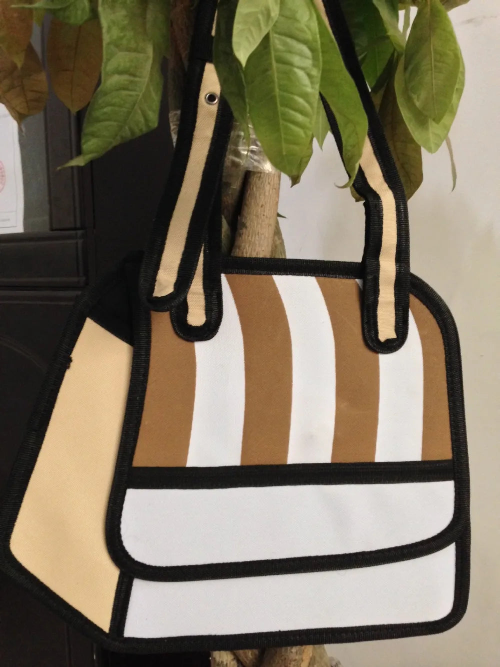 2D Bags National Novelty Small Shoulder Bag 3D Drawing Cartoon Comic Handbag