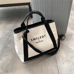 Canvas Women Handbags Large Capacity Shoulder Bag