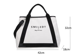 Canvas Women Handbags Large Capacity Shoulder Bag