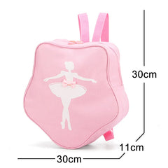 Girls Princess Ballet Dance Pink Backpack