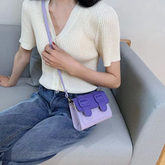 Mini PU Leather Crossbody Bags For Women