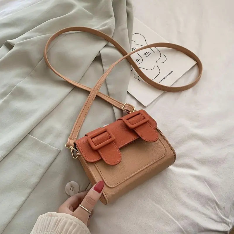 Mini PU Leather Crossbody Bags For Women