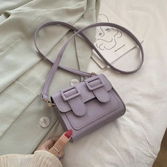 Mini PU Leather Crossbody Bags For Women