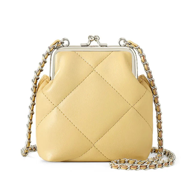 Crossbody Bag Women's Lingge Chain Shoulder Messenger Bag