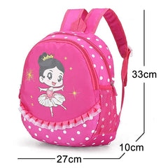 Kids Backpack Girls Dance Latin Ballet Bag Waterproof School Bags