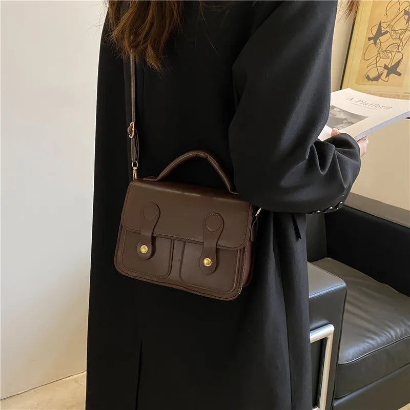 PU Diagonal Cross Bag Female Shoulder Bag Women Messenger Bags