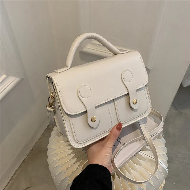 PU Diagonal Cross Bag Female Shoulder Bag Women Messenger Bags