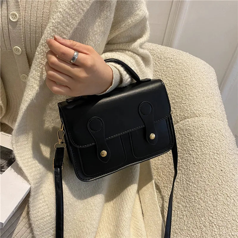 PU Diagonal Cross Bag Female Shoulder Bag Women Messenger Bags