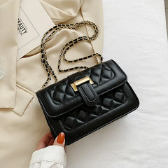 PU Leather Women Shoulder Bag Satchels Solid Female Crossbody Leisure Hasp Party