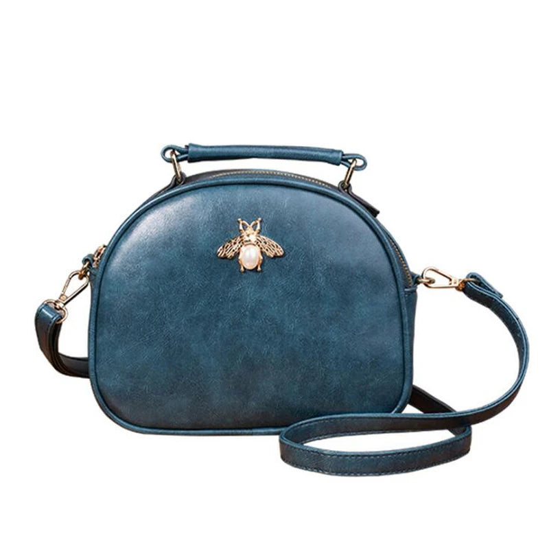 PU Leather Shoulder Bag Crossbody Messenger Small Women Handbag Purse