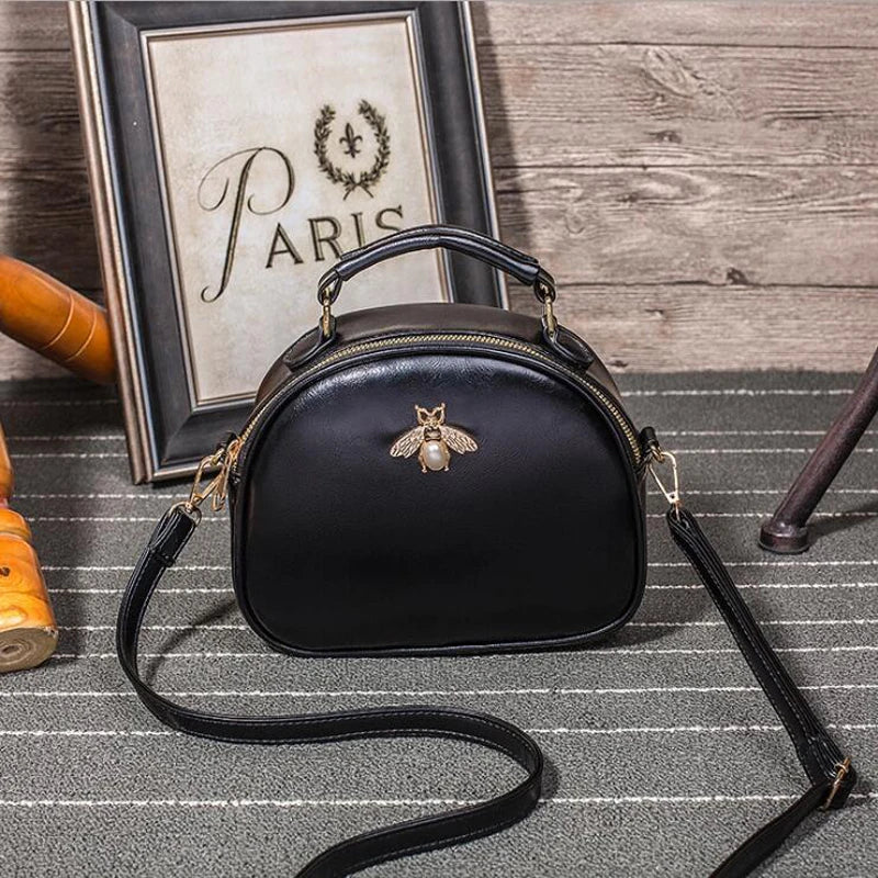 PU Leather Shoulder Bag Crossbody Messenger Small Women Handbag Purse