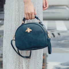 PU Leather Shoulder Bag Crossbody Messenger Small Women Handbag Purse