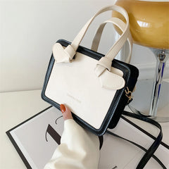 Shoulder Bag Women Mini Square Handbag High Female Solid Texture Messenger Bags