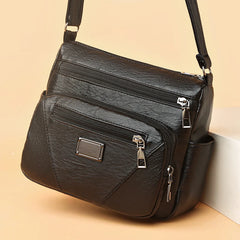 Soft Leather Women Shoulder Bag Crossbody Messenger Bag