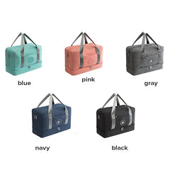Waterproof Travel Bag with Wet Dry Separation Storage