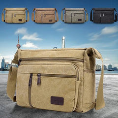 Travel Canvas Bag Messenger Crossbody Bags Shoulder Bags Pack