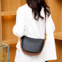 Vintage Leather Hobo Tote Shoulder Bag for Women