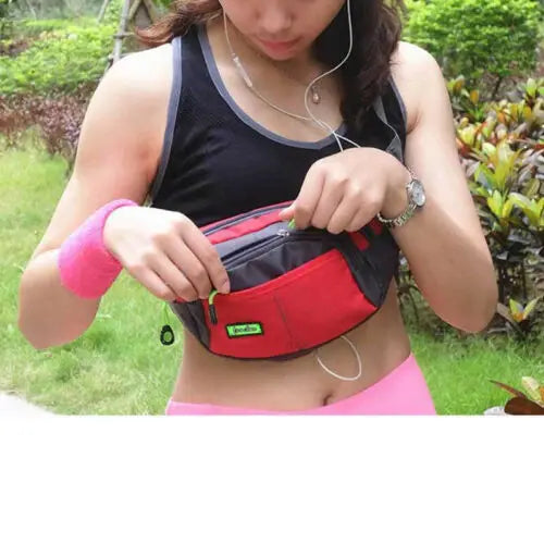 Unisex Waterproof Running Belt Bum Waist Pouch