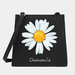 Wild Women Daisy Shoulder Messenger Bag Small Square Commute Handbag