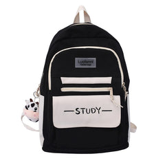 Waterproof Girls College School Backpack for Teenage Travel