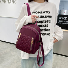 Women Backpack Urban Casual Travel Nylon Bag Waterproof