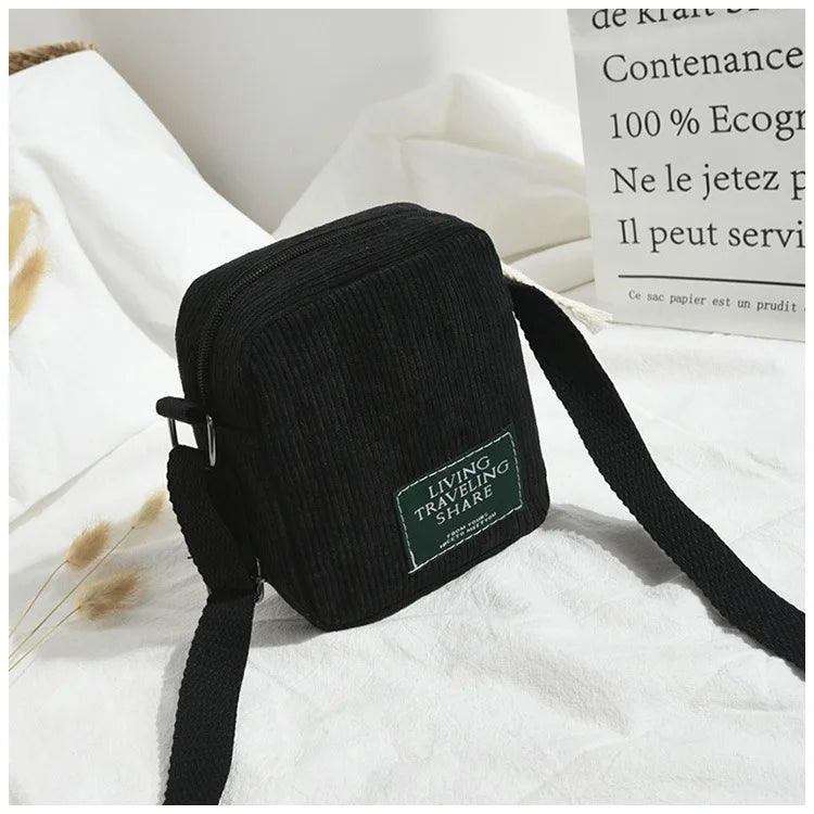 Women Solid Shoulder Bag Crossbody Tote Messenger Cosmetic