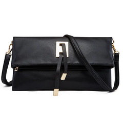 Soft Leather Crossbody Bag for Women, Patchwork Messenger Bag