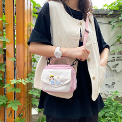 Women Small Square Crossbody Bag Handbag